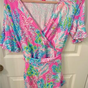 Lilly Pulitzer Isella print wrap dress
